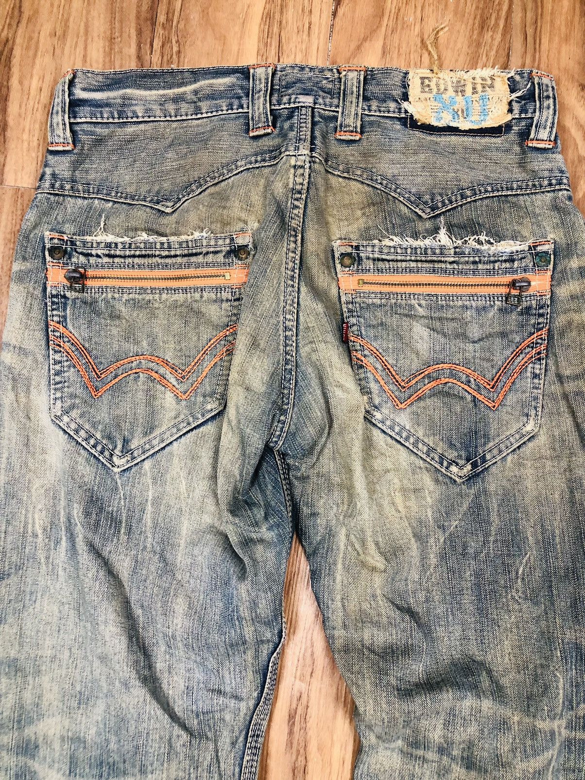 Edwin Edwin Distressed Jeans (21) Size US 30 / EU 46 - 14 Thumbnail