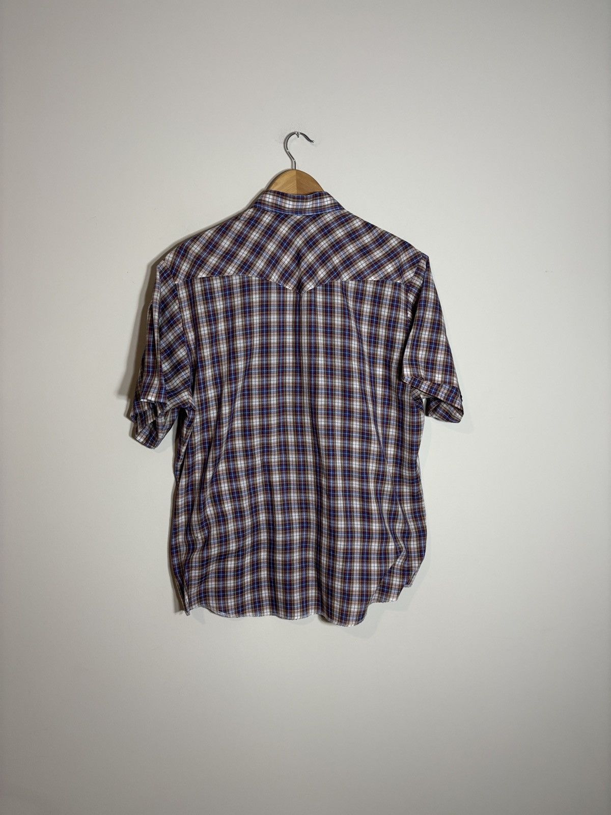 Vintage Vintage Maverick Western Pearl Snap Shirt Distressed Large Size US L / EU 52-54 / 3 - 5 Thumbnail