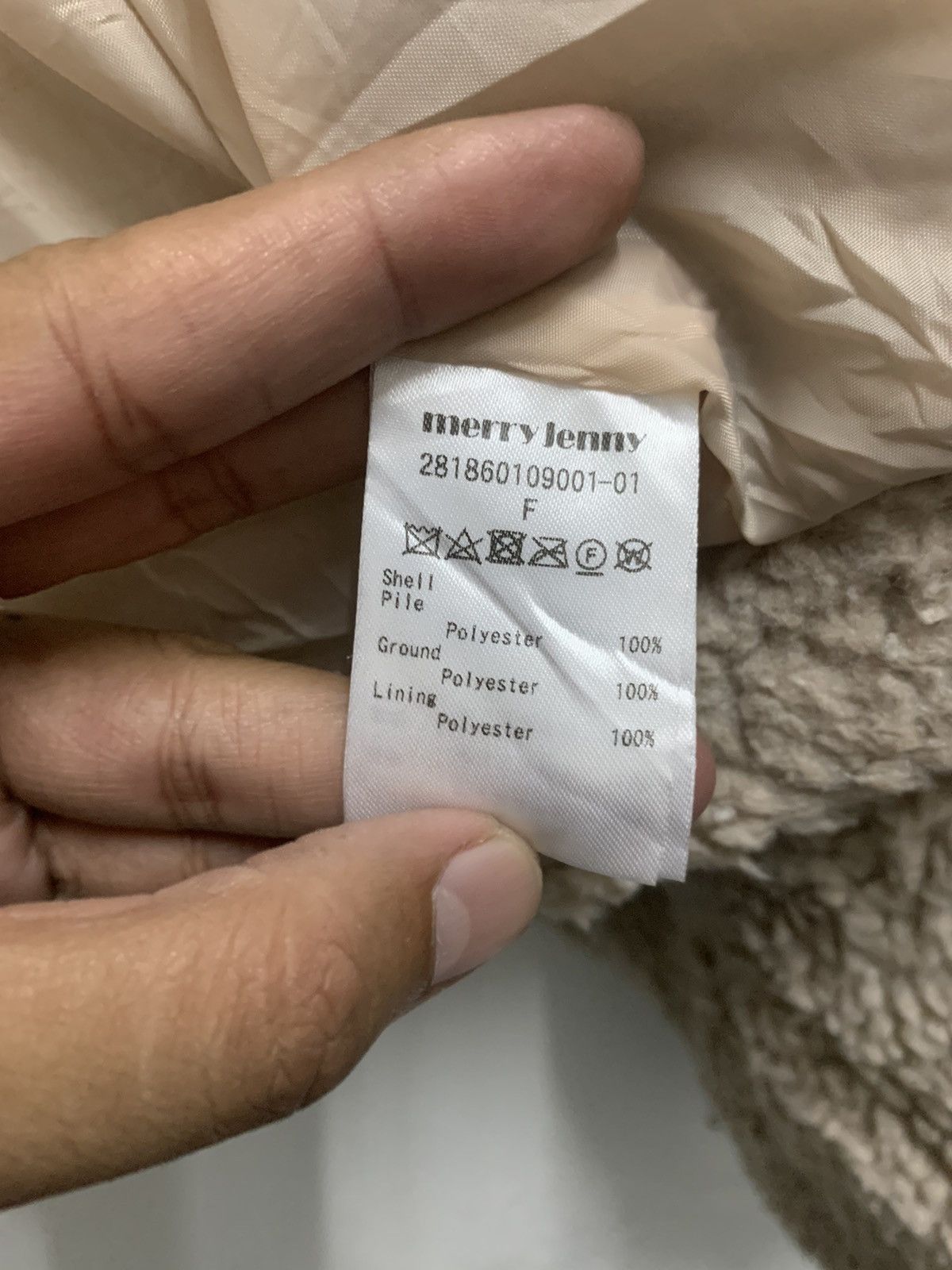 Japanese Brand Japanese brand X Merry Jenny Fleece Cropped Jacket Size L / US 10 / IT 46 - 7 Thumbnail