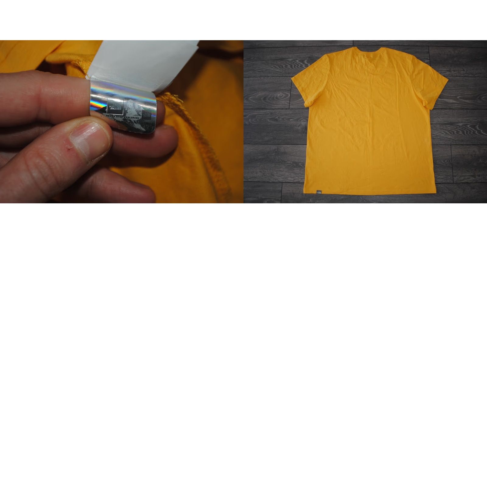 The North Face THE NORTH FACE MANCHESTER T-SHIRT YELLOW GRAPHIC CREW NECK COTTON MENS SIZE XXL Size US XXL / EU 58 / 5 - 8 Thumbnail