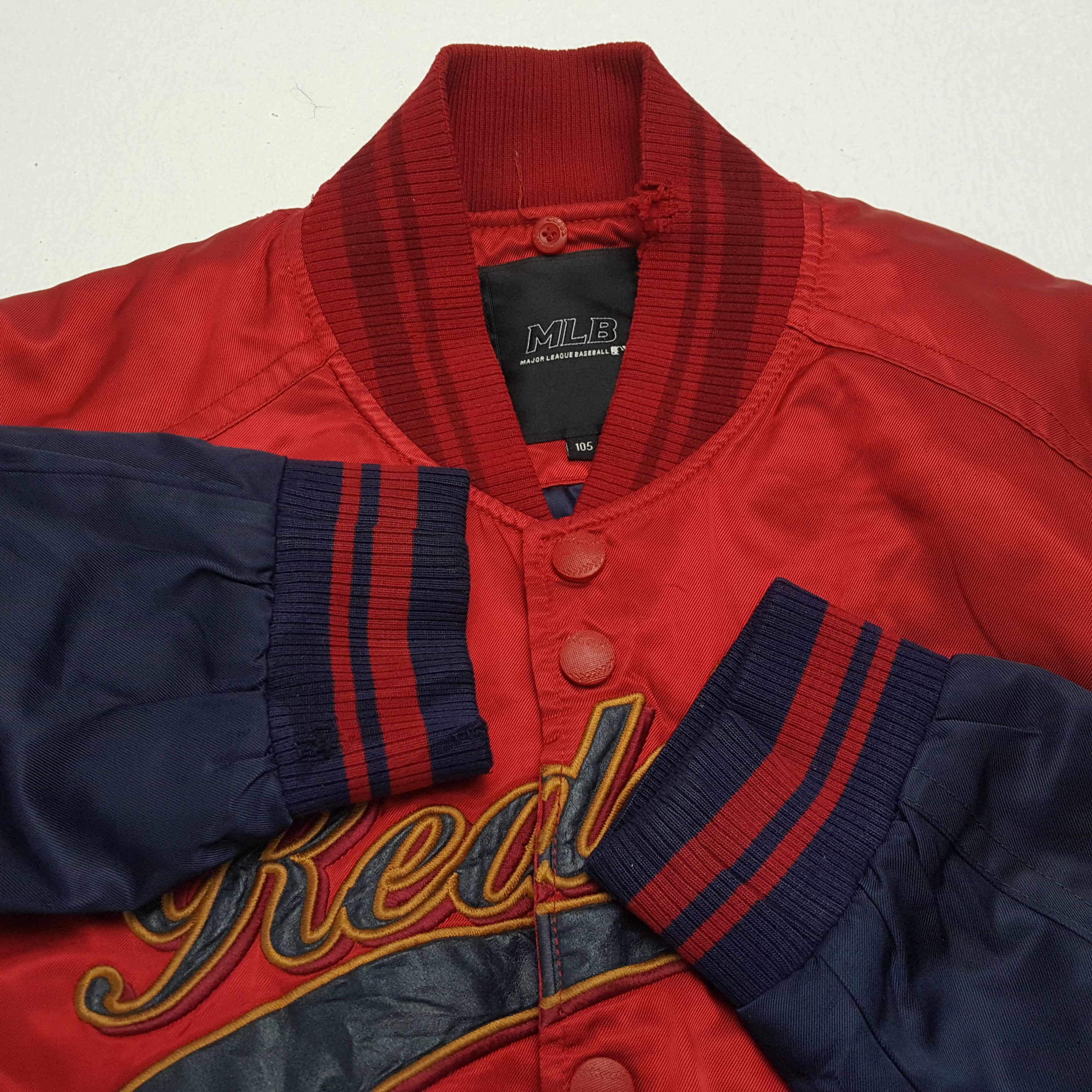 MLB × Vintage BOSTON RED SOX Baseball Team Varsity Jacket Size US L / EU 52-54 / 3 - 9 Thumbnail