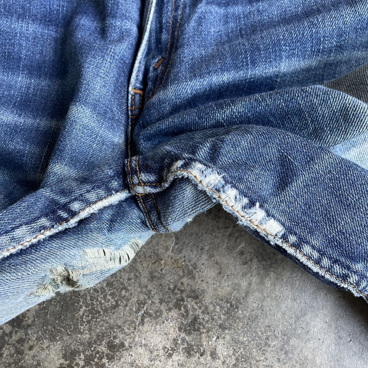 Levi's Vintage Clothing 🔥Vintage Levis 512 Stoned Washed Ripped Distress Denim Jeans Size US 36 / EU 52 - 10 Thumbnail