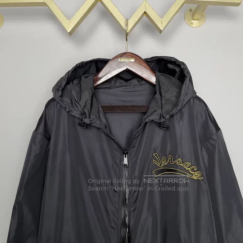 Versace Versace Main line hooded thin windproof jacket jacket Size US L / EU 52-54 / 3 - 3 Thumbnail