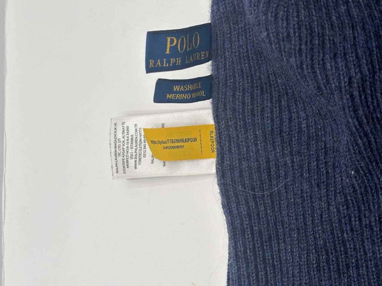 Polo Ralph Lauren Polo Ralph Lauren Merino Wool Beanie Navy Blue (Authentic) Size ONE SIZE - 10 Thumbnail