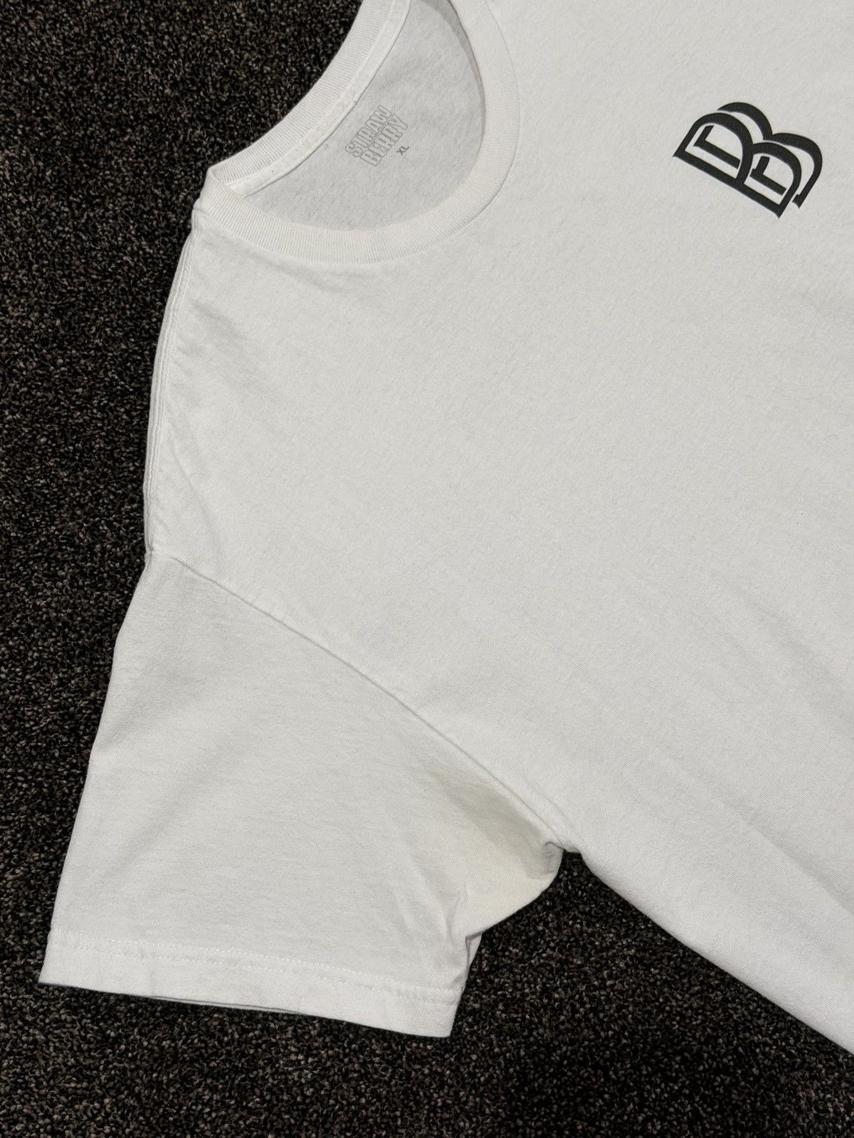 Strawberry Strawberry Jams but my Glock Don’t x Ben Baller White SS Tee Size US XL / EU 56 / 4 - 8 Thumbnail