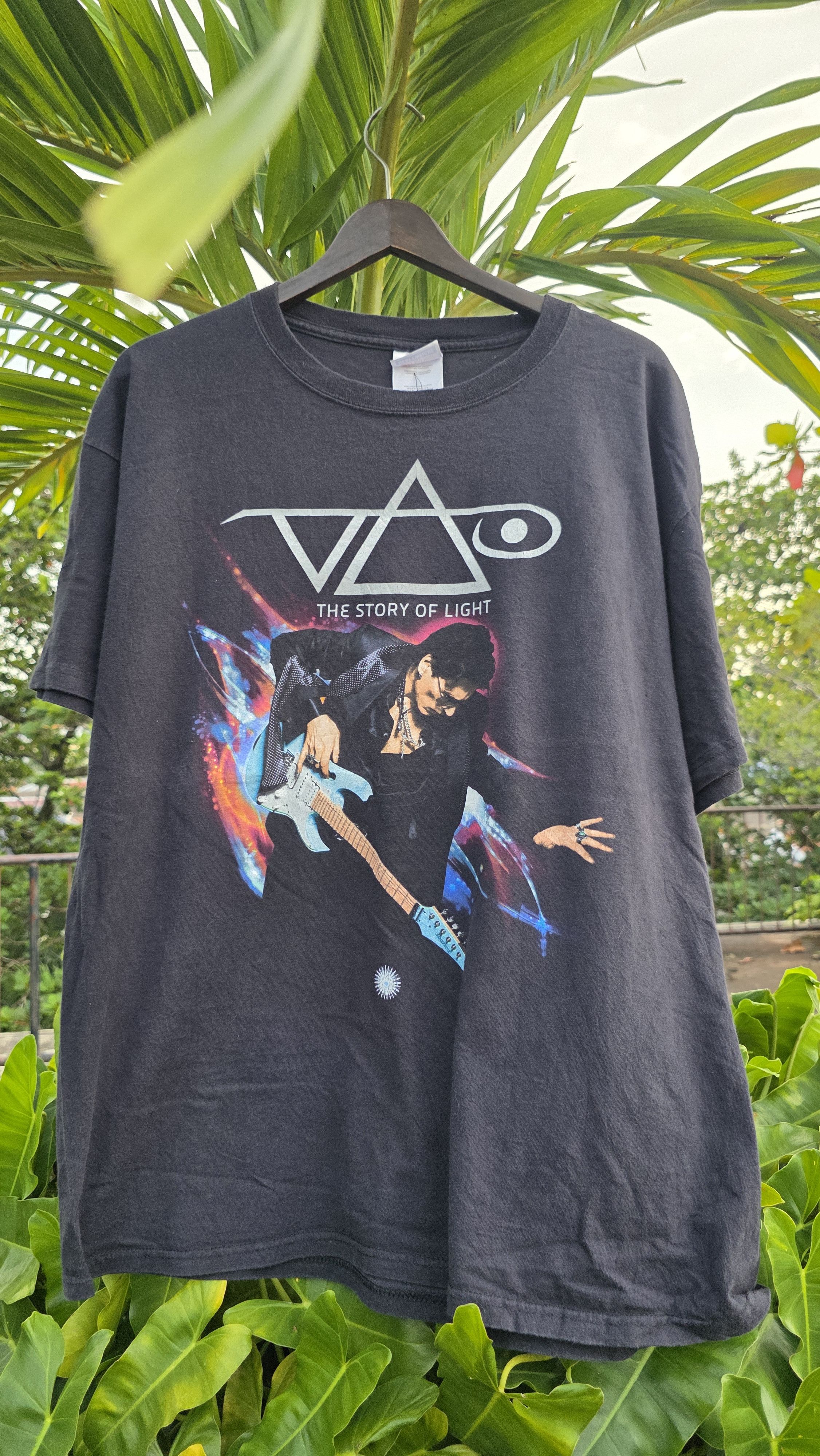 Band Tees VINTAGE Y2K STEVE VAI THE STORY OF LIGHT TOUR US SIZE XL Size US XL / EU 56 / 4 - 1 Thumbnail