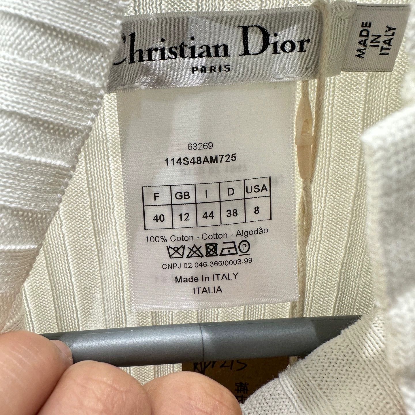 Christian Dior Monsieur Christian Dior apr215 CD shoulder buckle strap Size M / US 6-8 / IT 42-44 - 4 Thumbnail