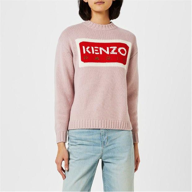 Kenzo o1g2r1mq1024 Jumper in Pink Size L / US 10 / IT 46 - 3 Thumbnail