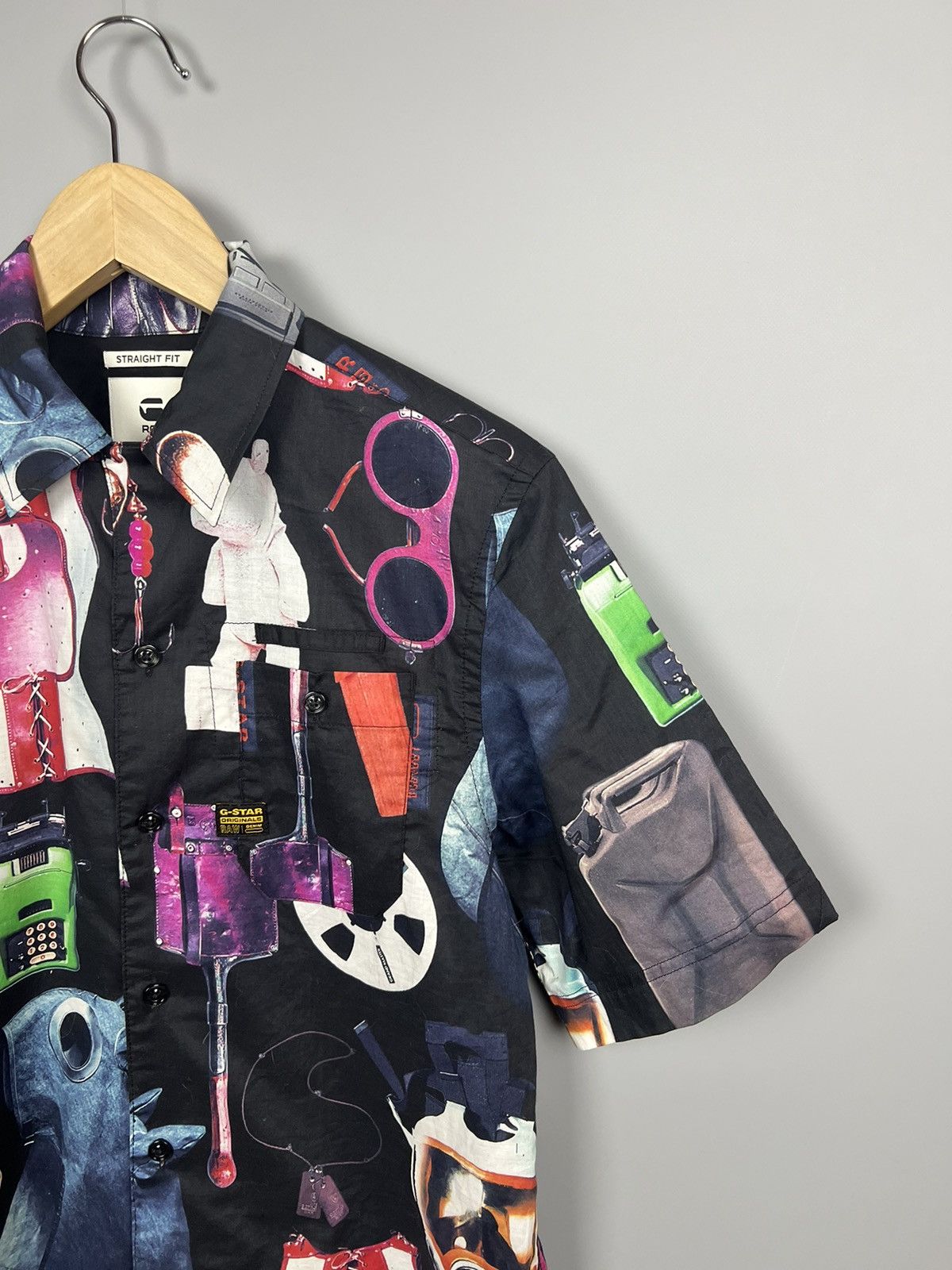 G-Star × Japanese Brand G Star Raw Hawaiian button shirt rare Size US XS / EU 42 / 0 - 2 Thumbnail