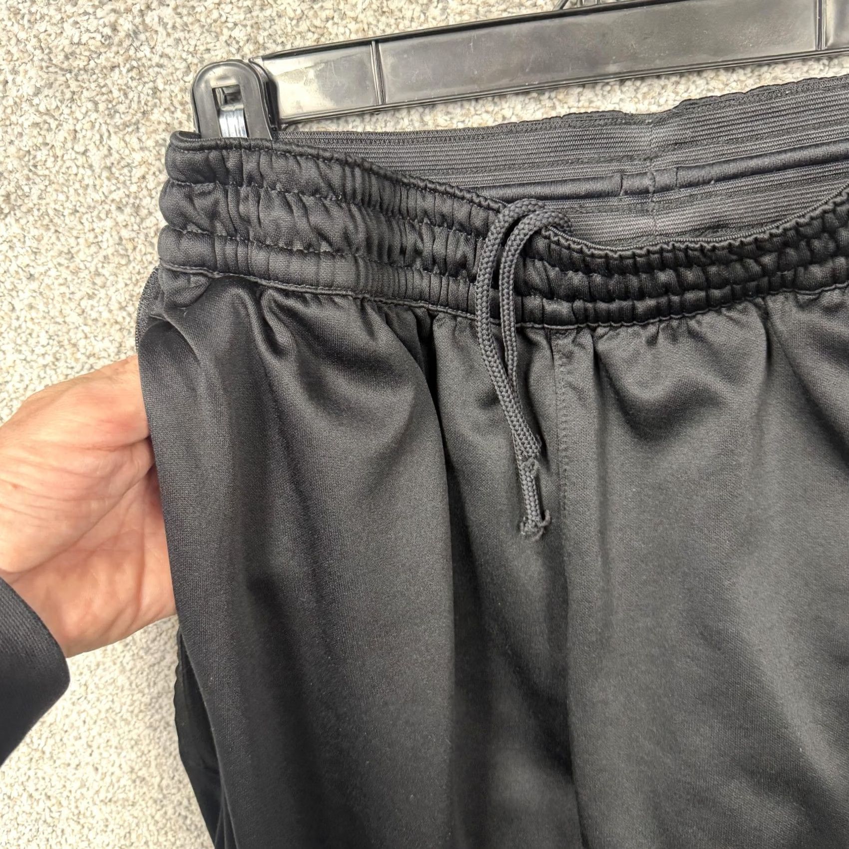 Nike Nike Dri-FIT Track Jogger Pants M 28x30 Black Men Regular Solid Athletic Streetwear Gorpcore Size US 31 - 6 Thumbnail