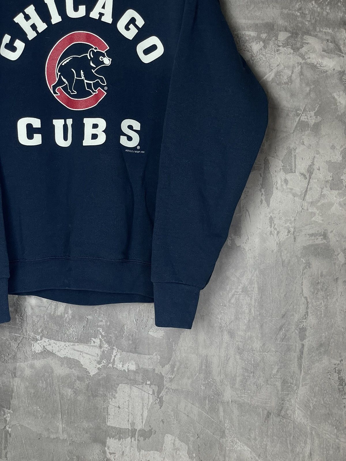 MLB × Vintage Vintage Chicago Cubs Crewneck Sweatshirt 1999 90s Y2K Oneita Size US M / EU 48-50 / 2 - 6 Thumbnail