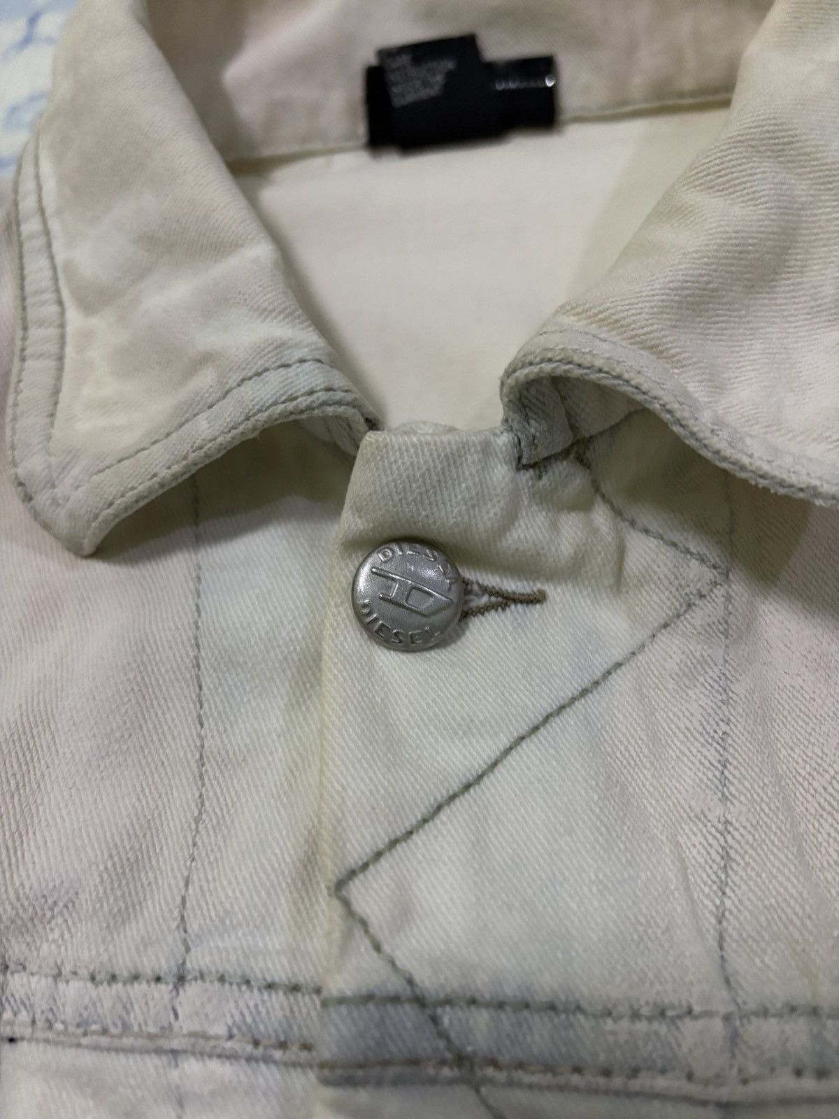 Diesel Diesel White Denim Type 3 Design Size US L / EU 52-54 / 3 - 16 Thumbnail