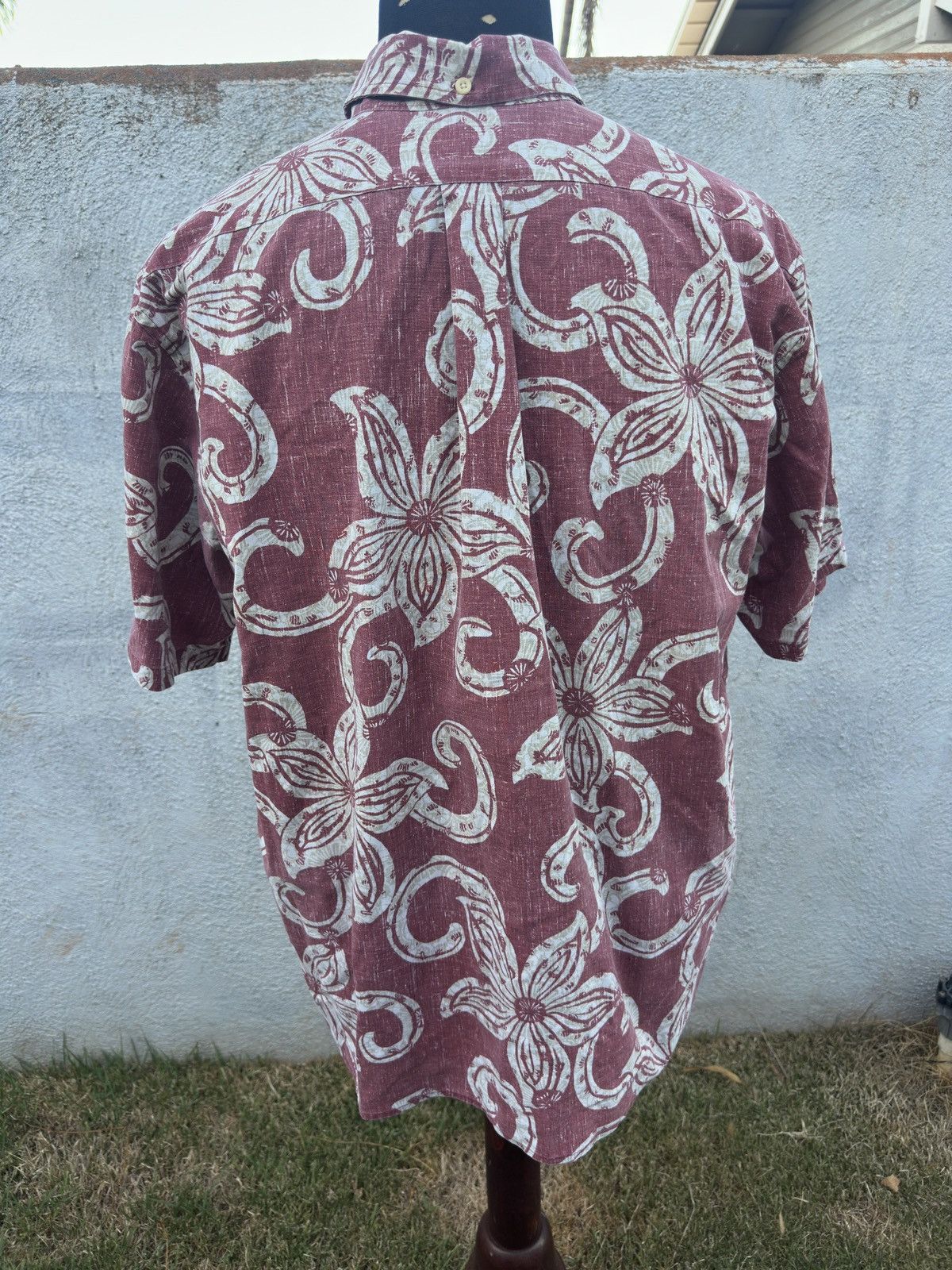 Reyn Spooner PreOwned Reyn Spooner Red Hawaiian Print Men's XL Size US XL / EU 56 / 4 - 2 Thumbnail