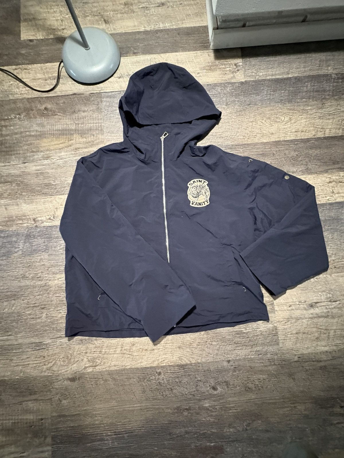 Saint Vanity Saint Vanity Midnight Blue Nylon Jacket Size US XL / EU 56 / 4 - 1 Thumbnail
