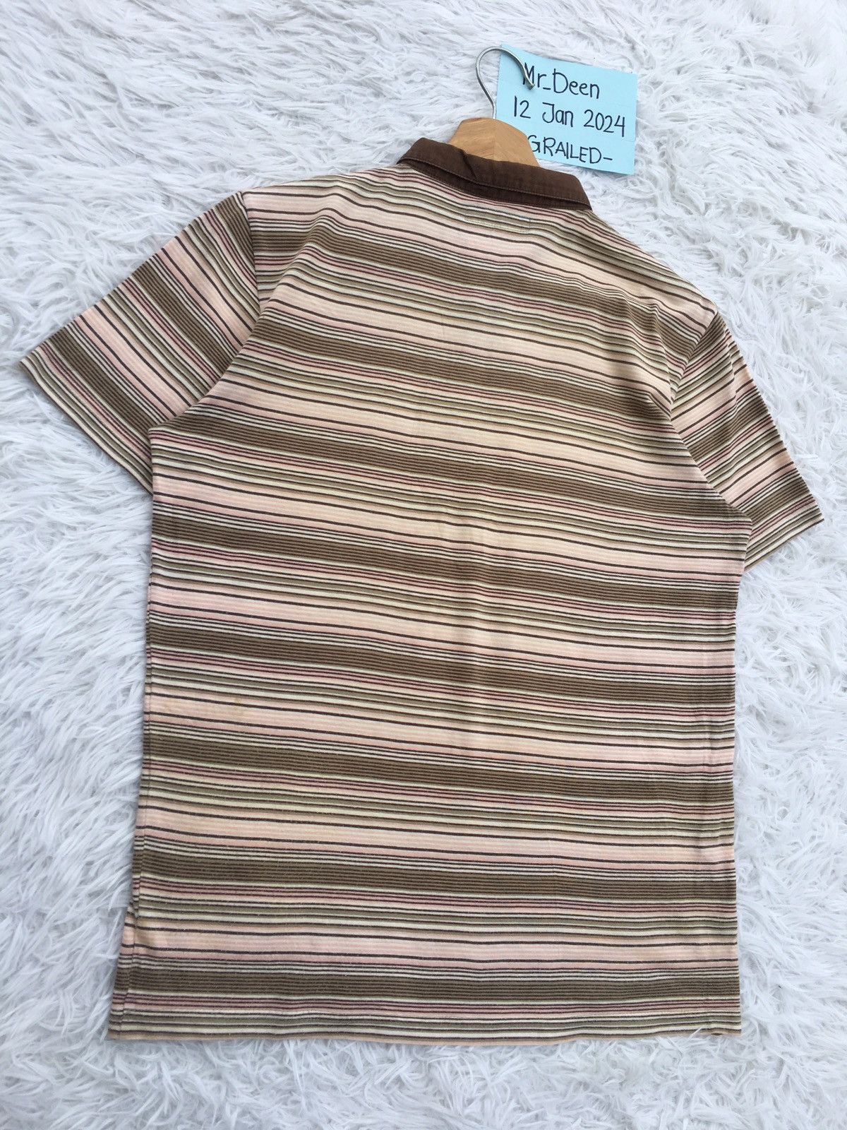Katharine Hamnett London Rare Vintage HAMNETT London Stripes Tshirt Size US M / EU 48-50 / 2 - 11 Thumbnail