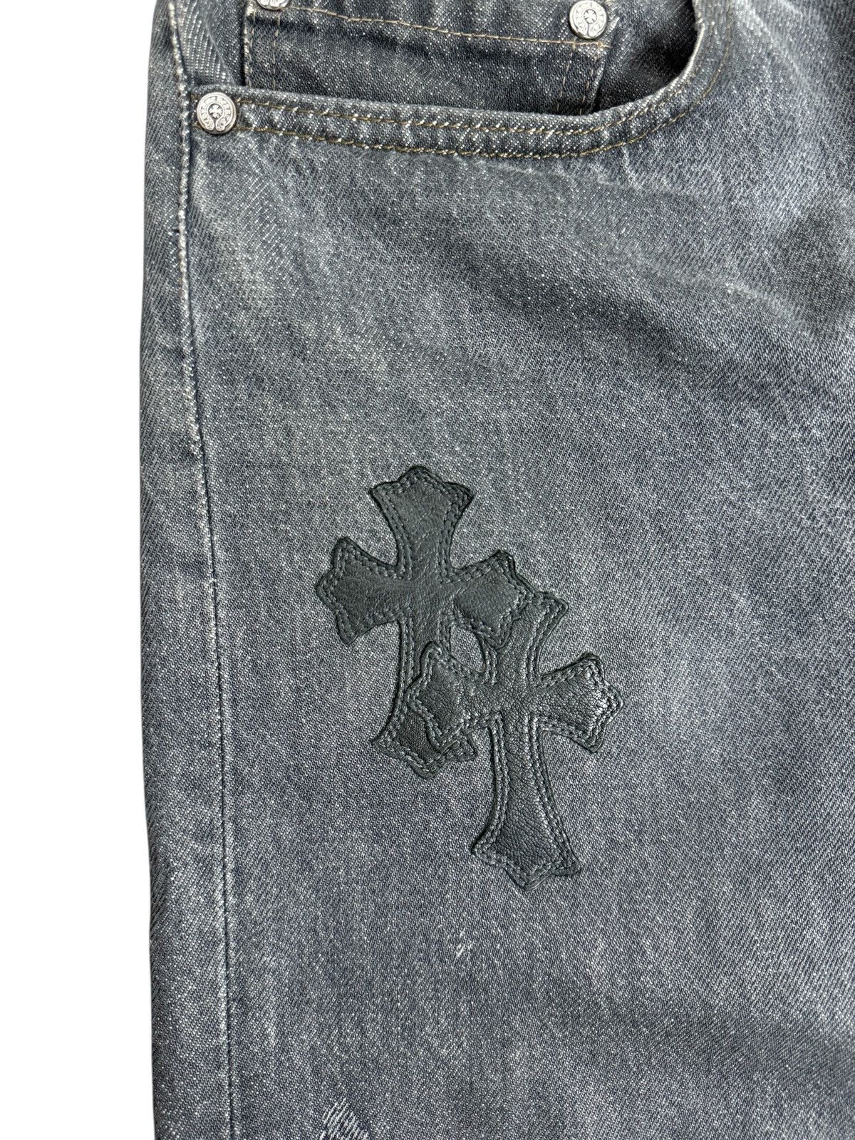 Chrome Hearts Chrome Hearts Levi‘s 501 20 Cross Patch Jeans Size US 31 - 3 Thumbnail