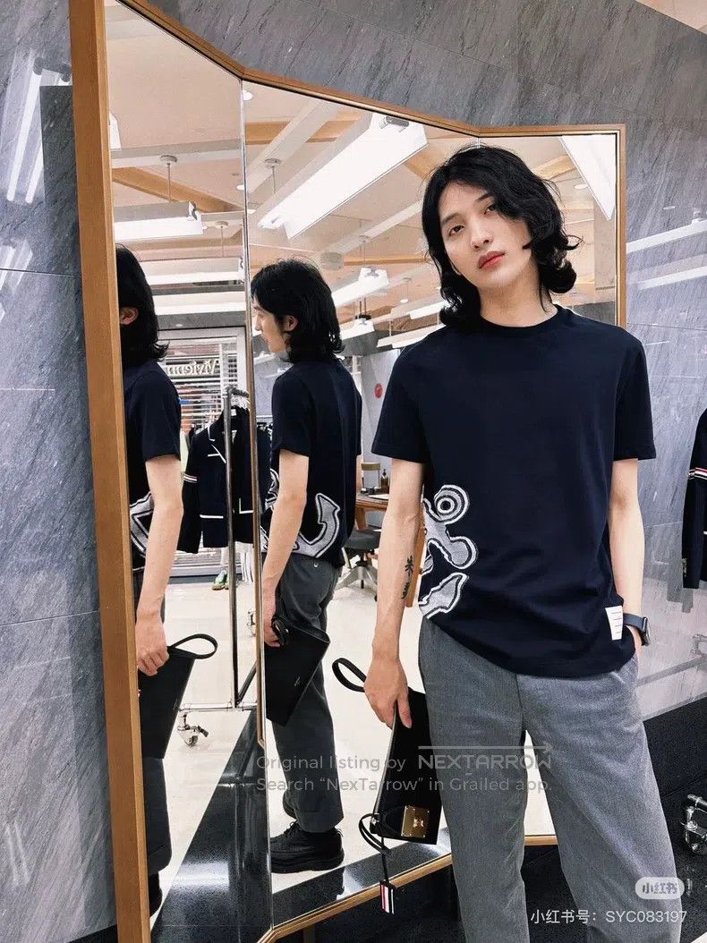 Thom Browne Thom Browne T-shirt Size US L / EU 52-54 / 3 - 5 Thumbnail