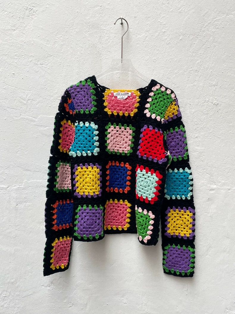 Comme des Garcons Comme des Garcons AD2011 Patchwork Knit Sweater 2504-Nextar Size US S / EU 44-46 / 1 - 2 Thumbnail