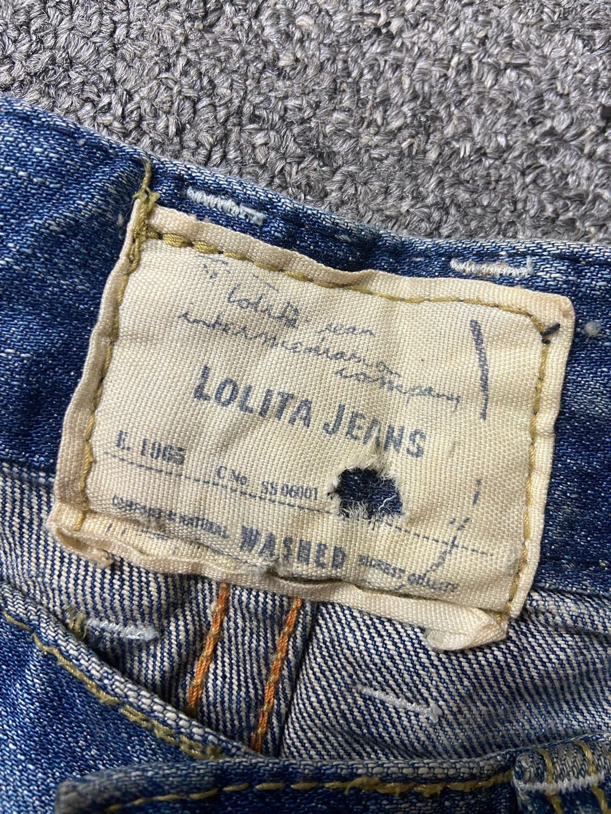 Japanese Brand Vintage Lolita Jeans Light Wash Denim (151) Size US 30 / EU 46 - 10 Thumbnail