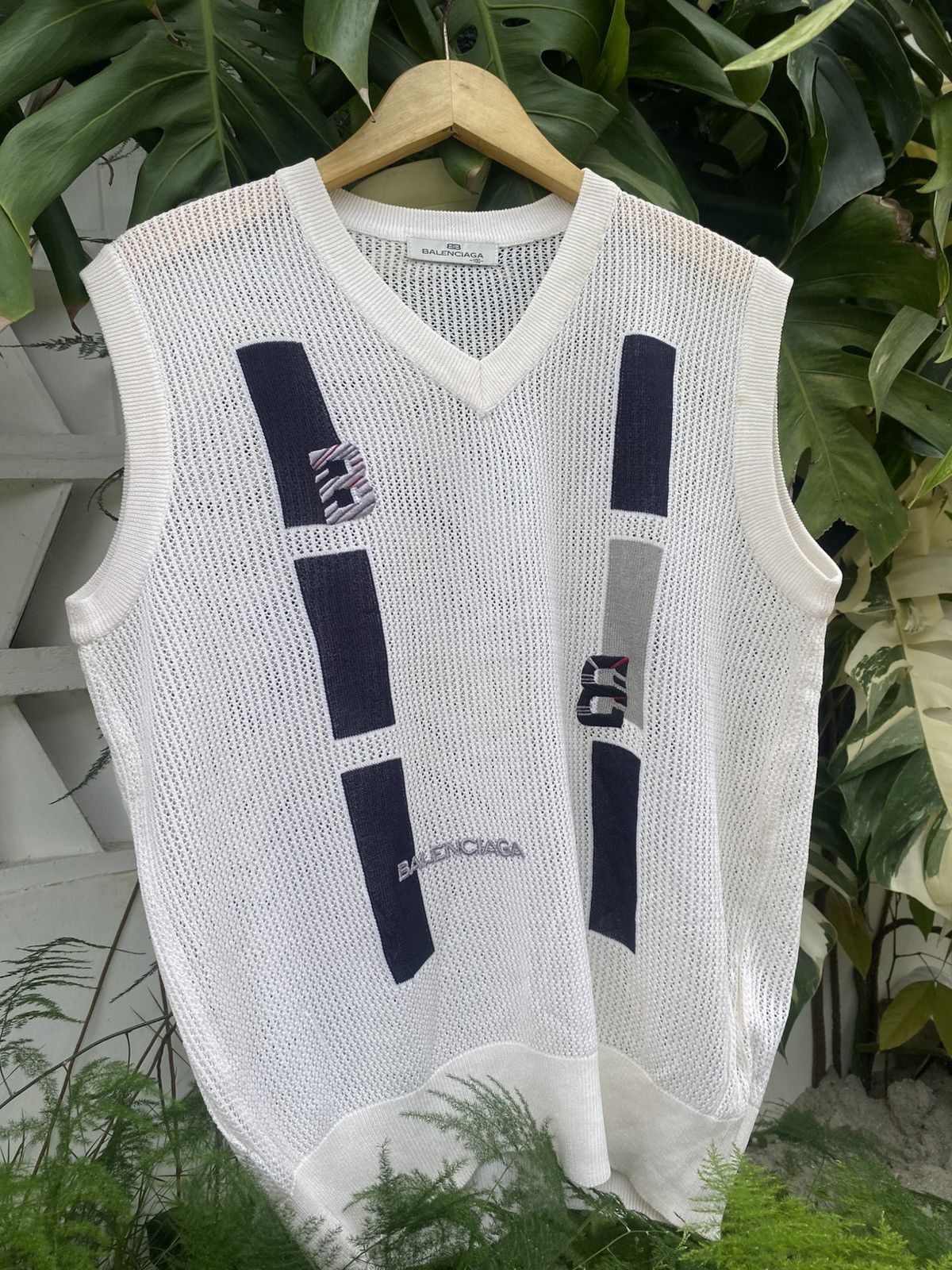Balenciaga Vintage Balenciaga Vest Size US M / EU 48-50 / 2 - 6 Thumbnail