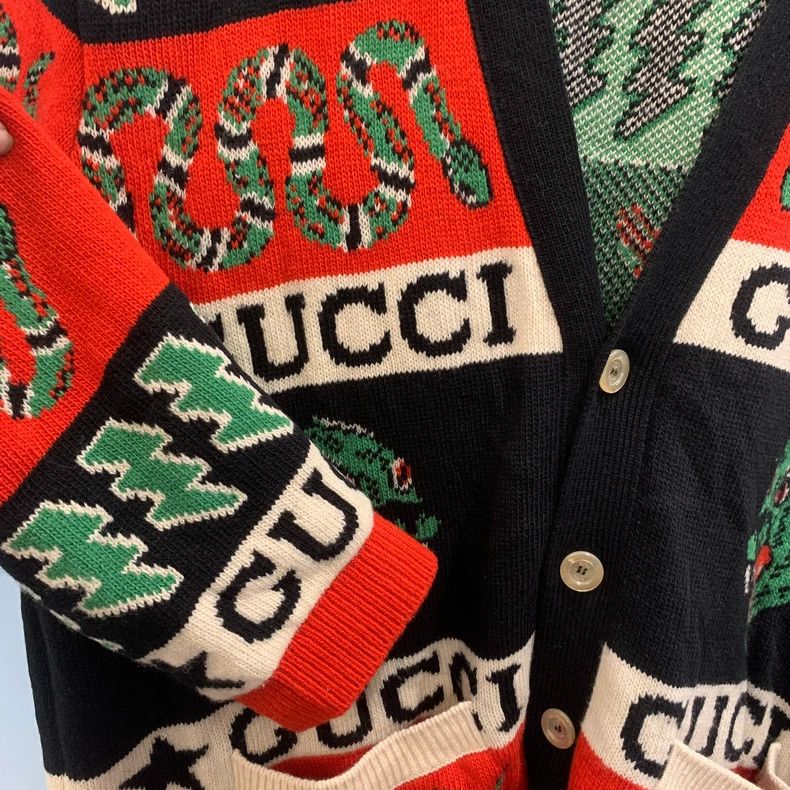 Gucci Gucci Wool cardigan jacket 2502-Nextarrow Size US M / EU 48-50 / 2 - 5 Thumbnail