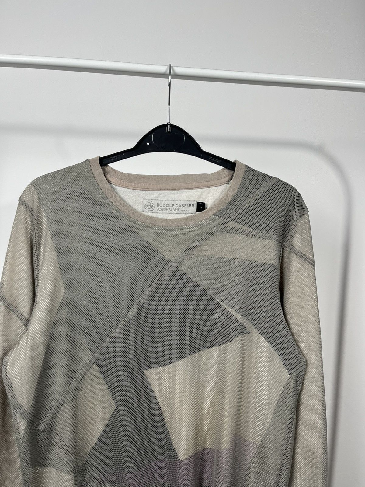 Puma Rudolf Dassler by Puma Mesh Long Sleeve Graphic Top Size S Size US S / EU 44-46 / 1 - 3 Thumbnail