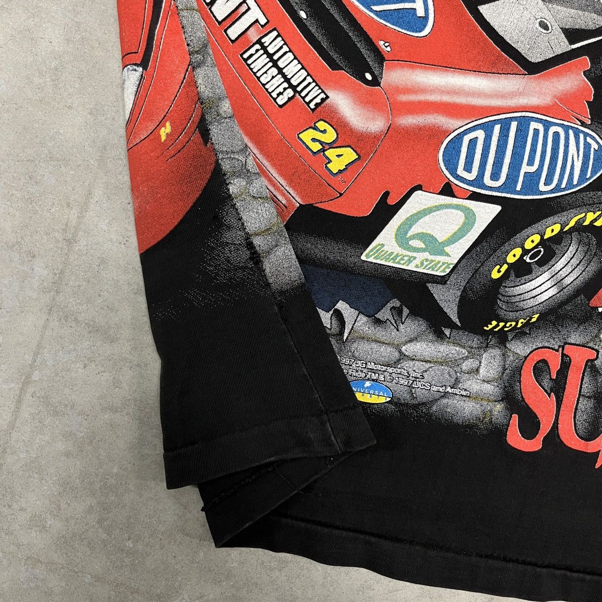 Chase Authentics Vintage Jurassic Park Nascar All Over Print Shirt Size US L / EU 52-54 / 3 - 7 Thumbnail