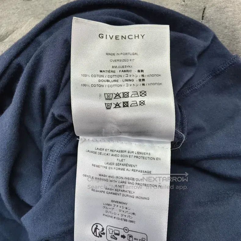 Givenchy Givenchy Color Blocked Letter Printed Ripped Hooded Long S Size US XL / EU 56 / 4 - 6 Thumbnail
