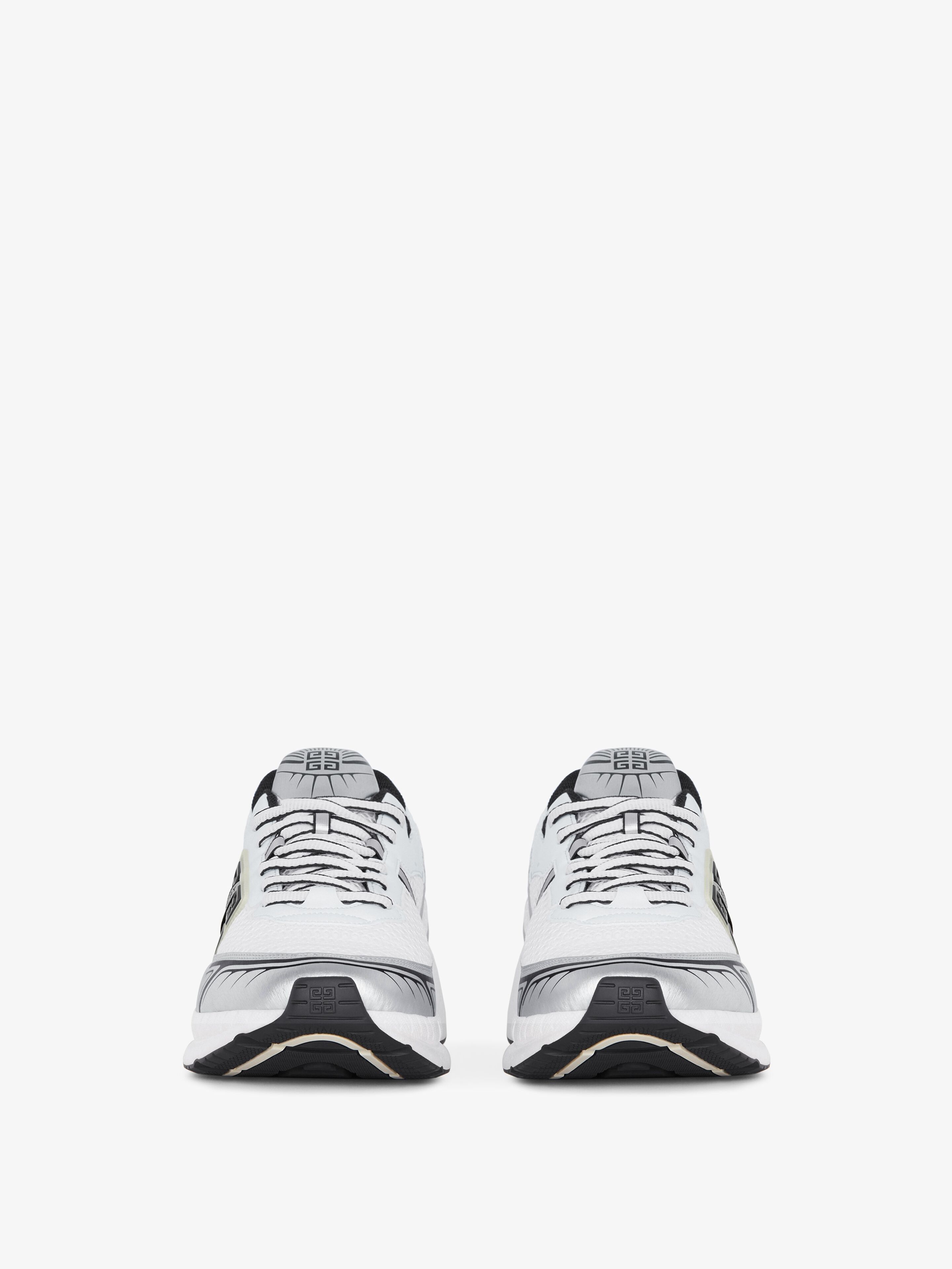 Givenchy o1w1db10925 NFNTY-52 Low Top Runner Sneakers in Multicolor Size US 12 / EU 45 - 2 Thumbnail