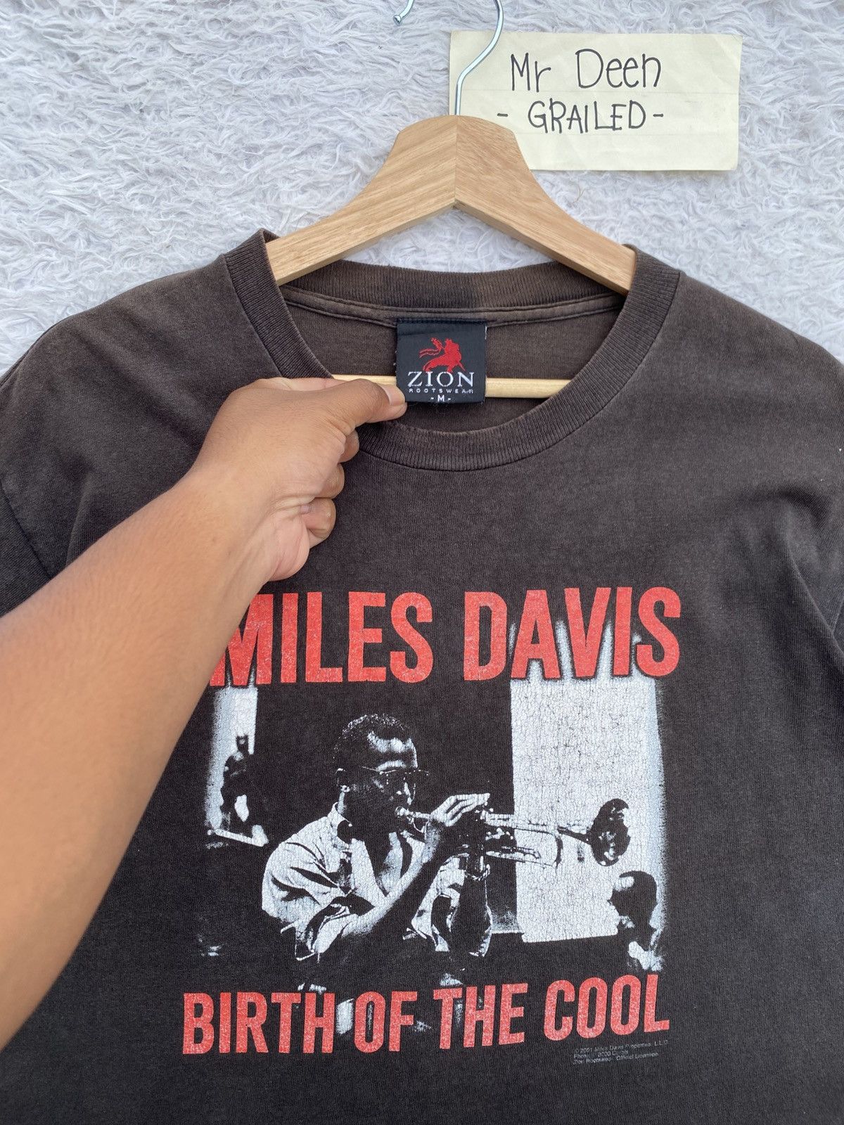 Band Tees Vintage 2001 Miles Davis Birth of the Cool Tshirt Size US M / EU 48-50 / 2 - 7 Thumbnail