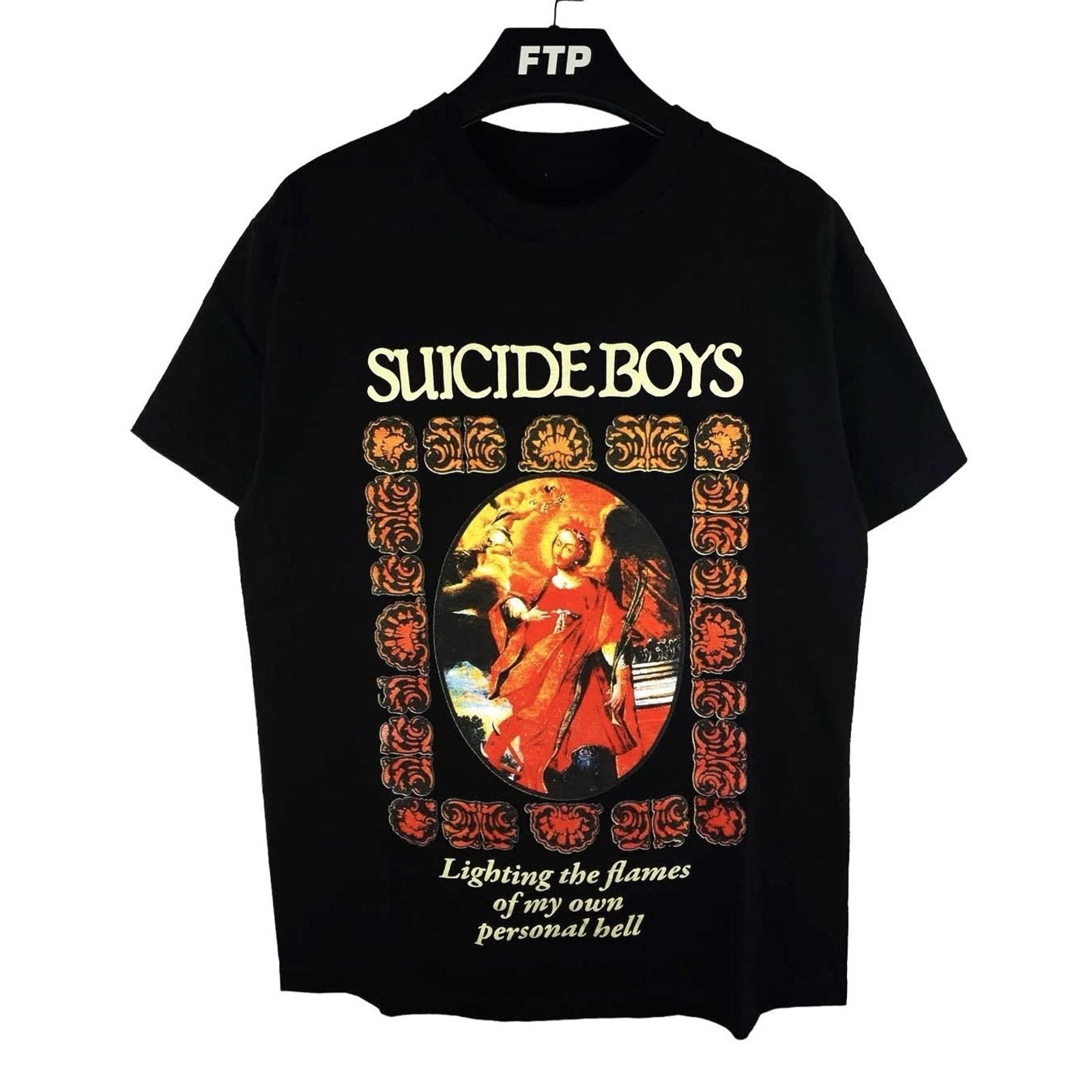 G59 Records Suicideboys Lighting The Flames Of My Own Personal Hell Tee Size US S / EU 44-46 / 1 - 1 Thumbnail