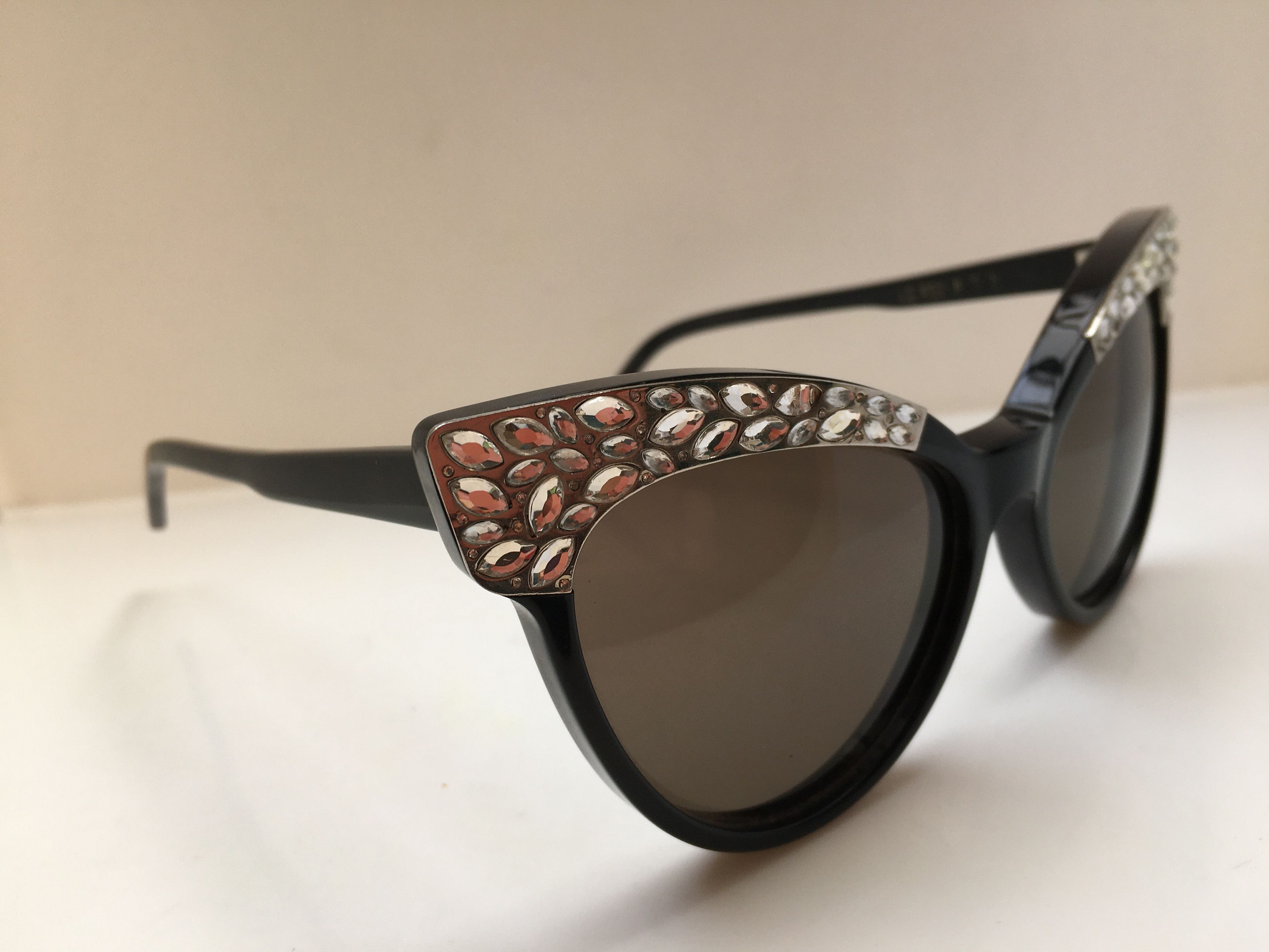 Wildfox Wildfox LE FEMME 2 Black Cateye Sunglasses Frame Size ONE SIZE - 2 Thumbnail