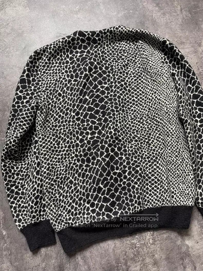 Saint Laurent Paris Saint Laurent Paris Crocodile Pattern Mohair Knit Open Car Size US L / EU 52-54 / 3 - 6 Thumbnail