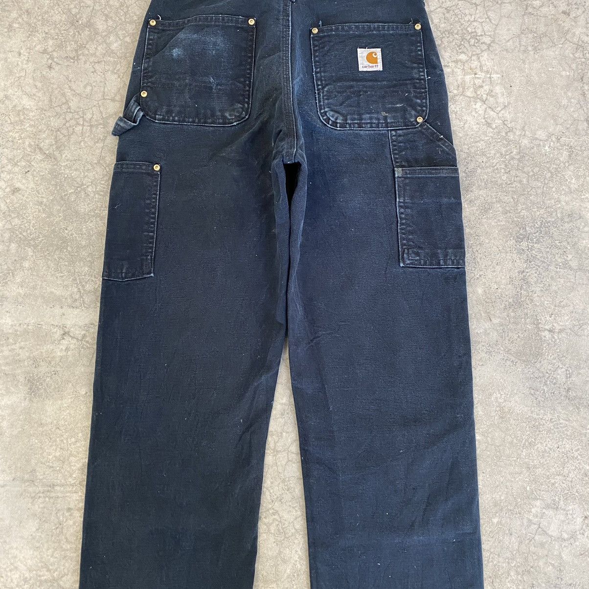 Carhartt VTG Carhartt Double Knee Splatter Carpenter Pants Size US 29 - 15 Thumbnail