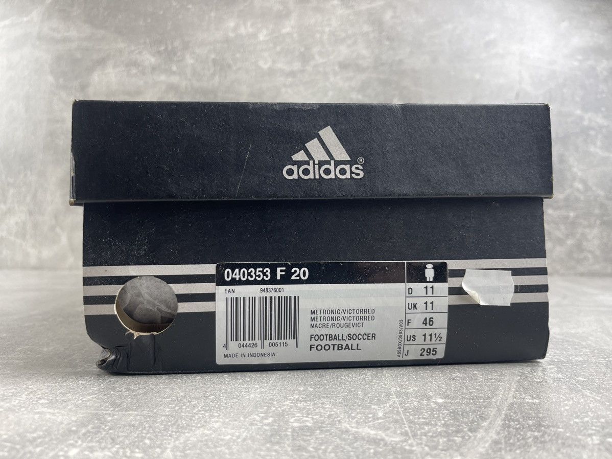 Adidas Adidas F20 TRX TF Vintage 2004 Turf Soccer Shoes Maroon Size US 12.5 / EU 45-46 - 11 Thumbnail