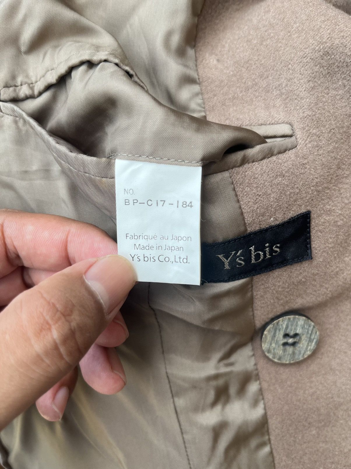 Y's Y’s bis Light brown coat Size M / US 6-8 / IT 42-44 - 6 Thumbnail