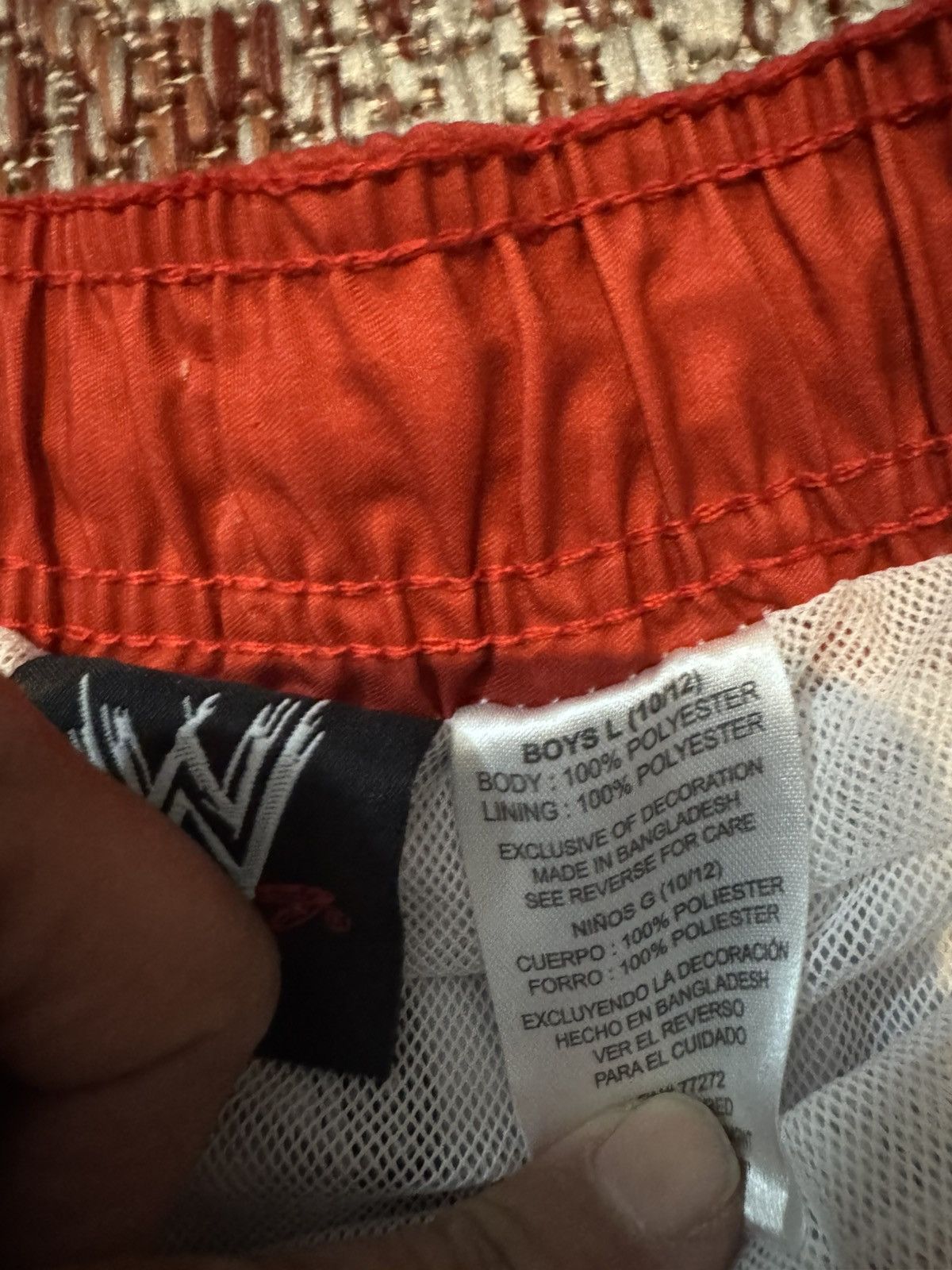 WWE Wwe Boys Swim Shorts Size L 10-12 Randy Orton John Cena Size US 26 / EU 42 - 5 Thumbnail