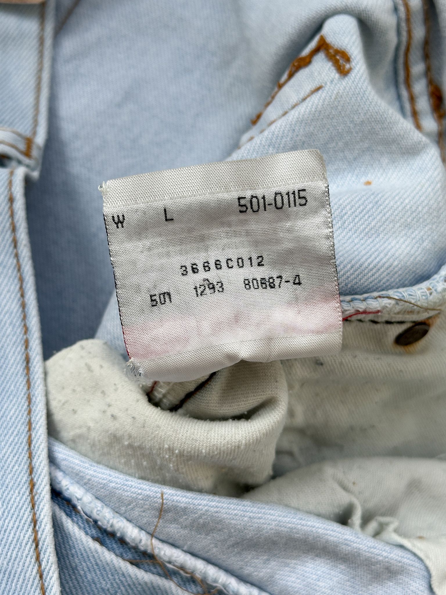 Levi's Vintage Levis 501 Blue Denim Jeans Size US 36 / EU 52 - 7 Thumbnail