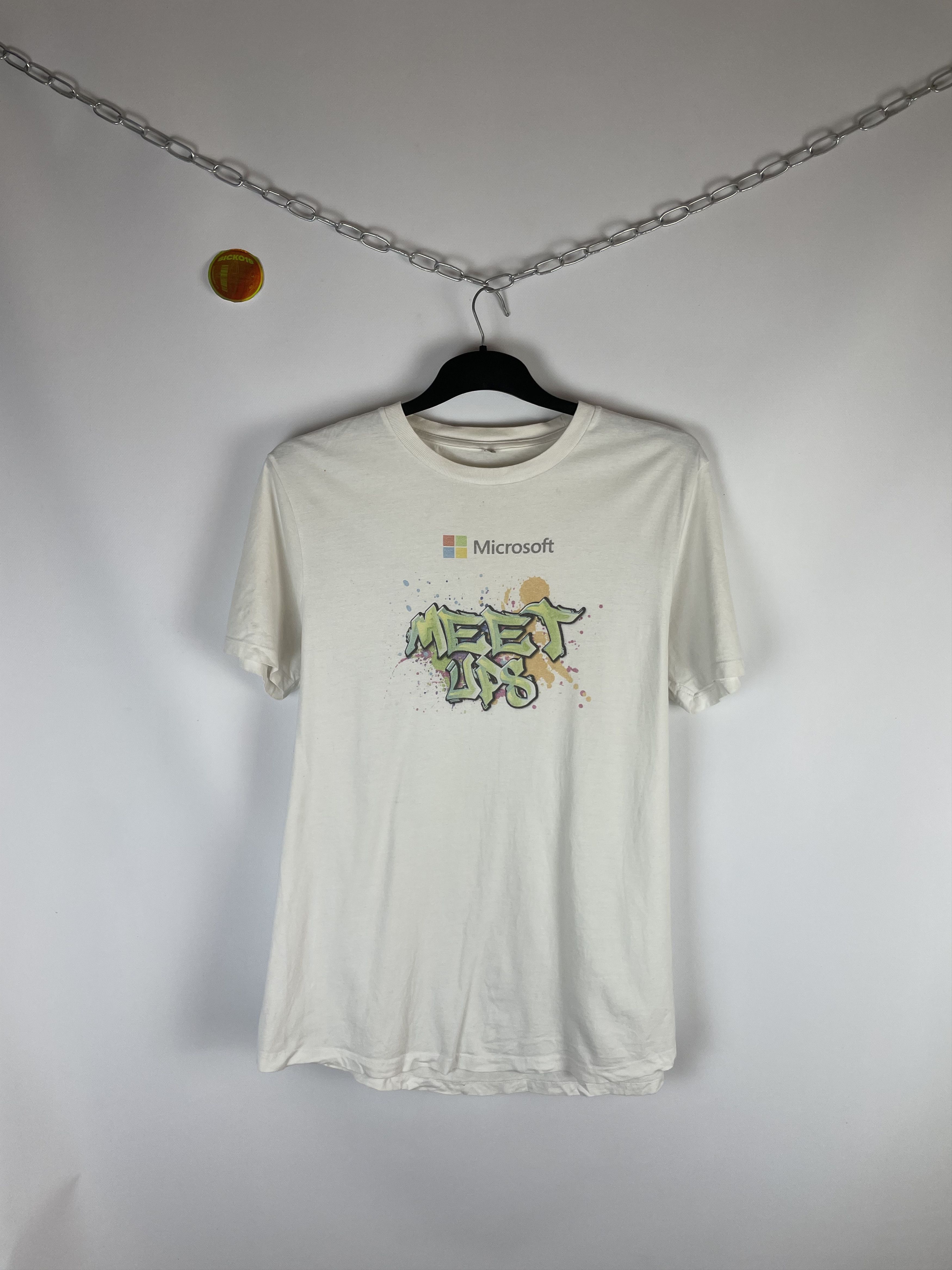 Vintage Vintage 90s Microsoft Tee T-Shirt Size US L / EU 52-54 / 3 - 1 Thumbnail