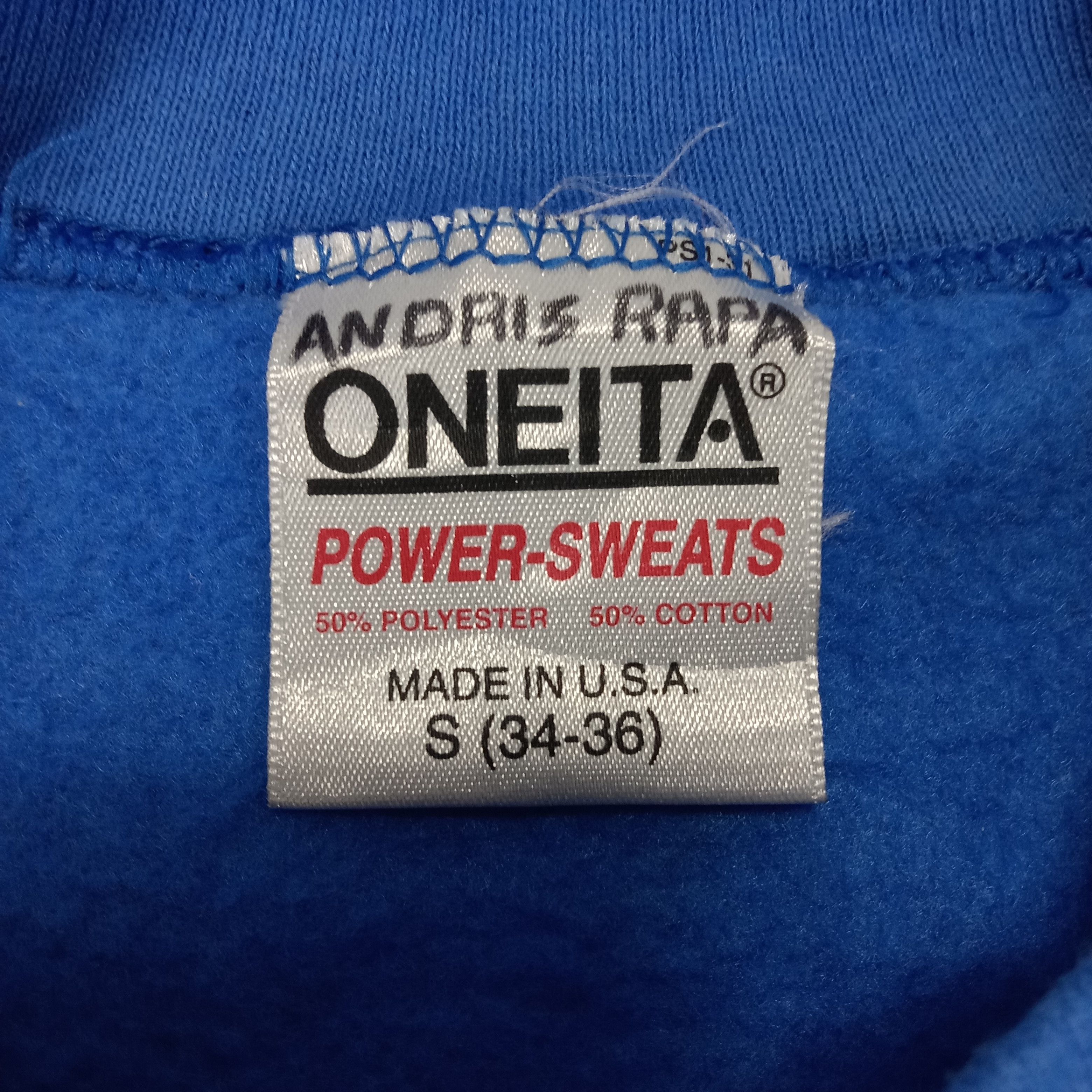 Vintage Mezotne American University College Sweatshirt Size US S / EU 44-46 / 1 - 3 Thumbnail