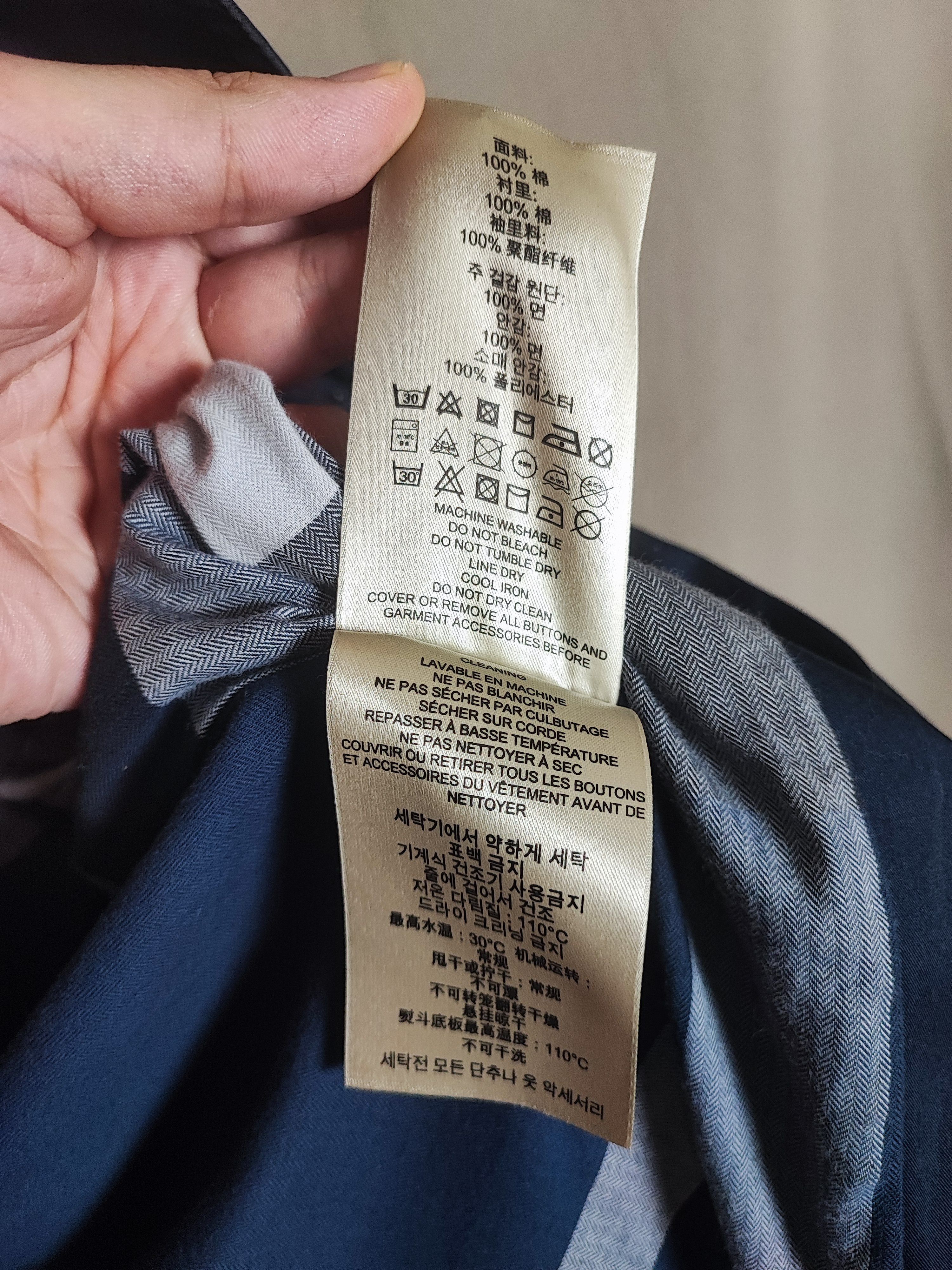 Burberry Burberry Trench-coat Navy Blue Size US L / EU 52-54 / 3 - 12 Thumbnail