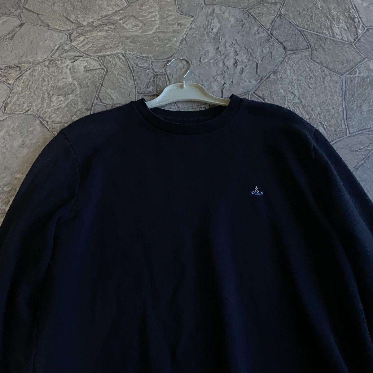 Vivienne Westwood Vivienne Westwood Orb Logo Sweatshirt Navy Blue Size Small Size US M / EU 48-50 / 2 - 4 Thumbnail