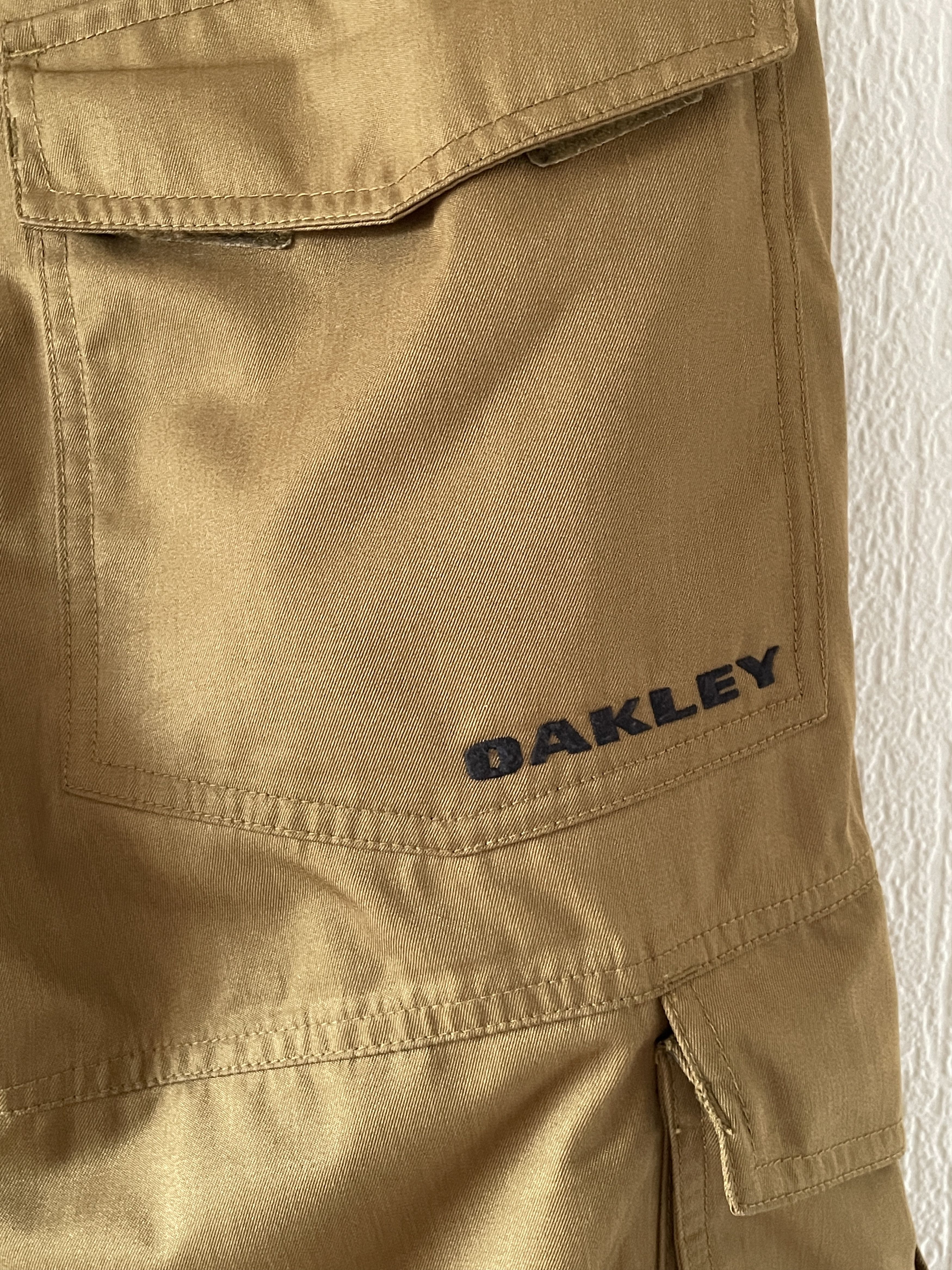 Oakley Vintage OAKLEY Cargo Pants Ski Shell Brown A2953 Size US 30 / EU 46 - 12 Thumbnail