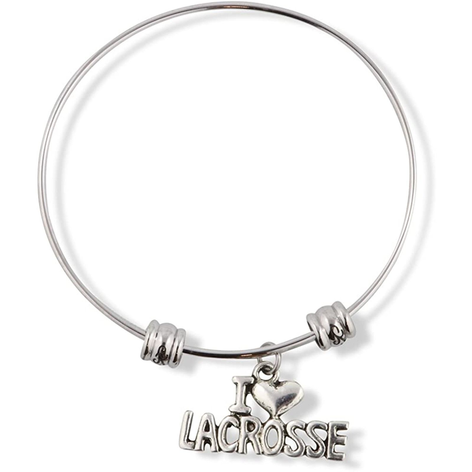 & Other Stories I Love Lacrosse Charm Bangle Bracelet Jewelry Size ONE SIZE - 1 Thumbnail