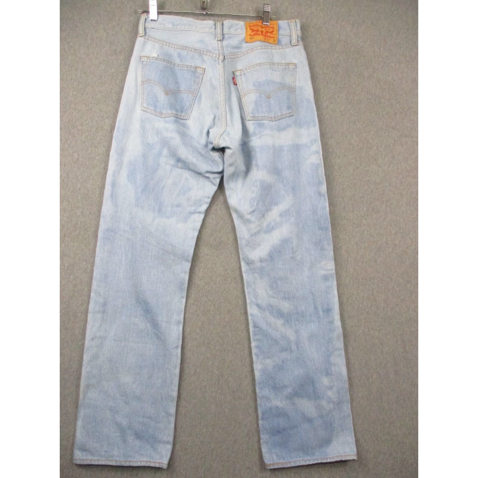 Levi's Levi's 501xx Button Fly Jeans 31x30 Men Straight Medium Wash Blue Denim Classic Fit Vintage No (adjusted order) Size US 30 / EU 46 - 2 Thumbnail