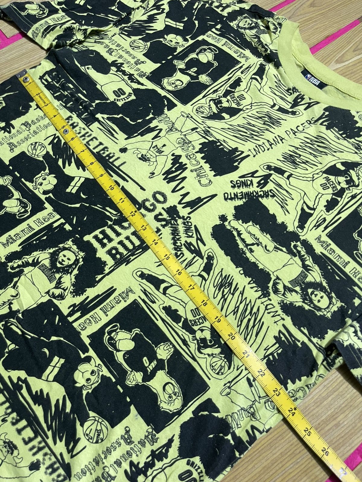Japanese Brand VINTAGE Y2K NBA short sleeve tshirt oficial full print Size US XL / EU 56 / 4 - 7 Thumbnail