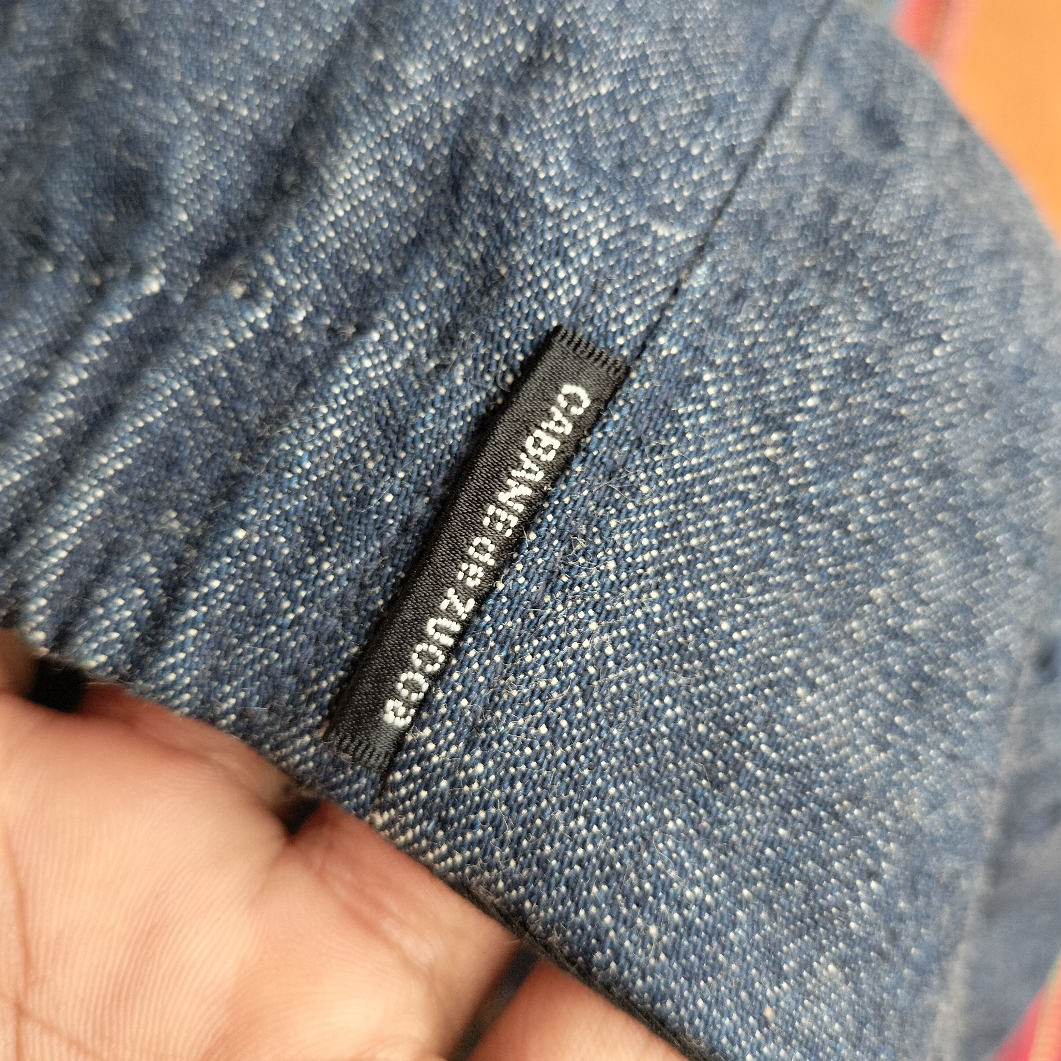 CABANE de ZUCCa SS10 Cabane de zucca denim flat cap japanese brand Size ONE SIZE - 4 Thumbnail