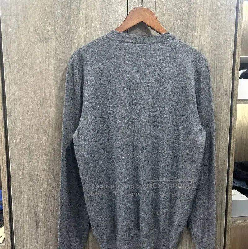 Alexander McQueen Alexander McQueen Gray Cotton Pullover Sweater . Size US L / EU 52-54 / 3 - 8 Thumbnail