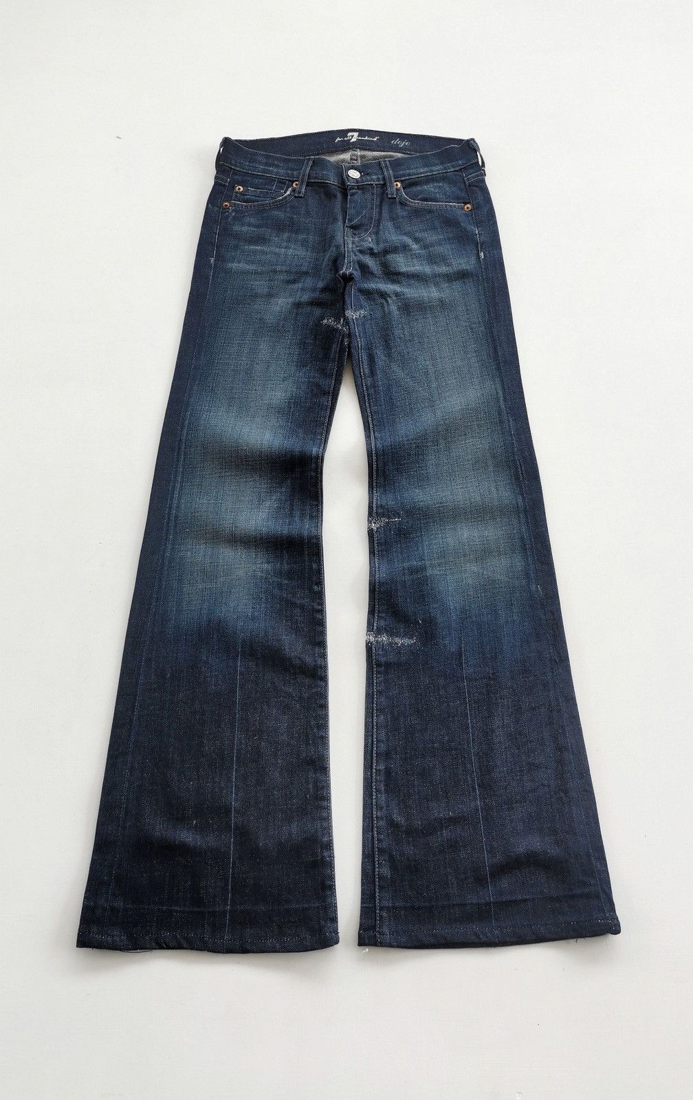 7 For All Mankind Flare Bootcut Dojo 7 For All Mankind Jeans Size 26" / US 2 / IT 38 - 1 Thumbnail