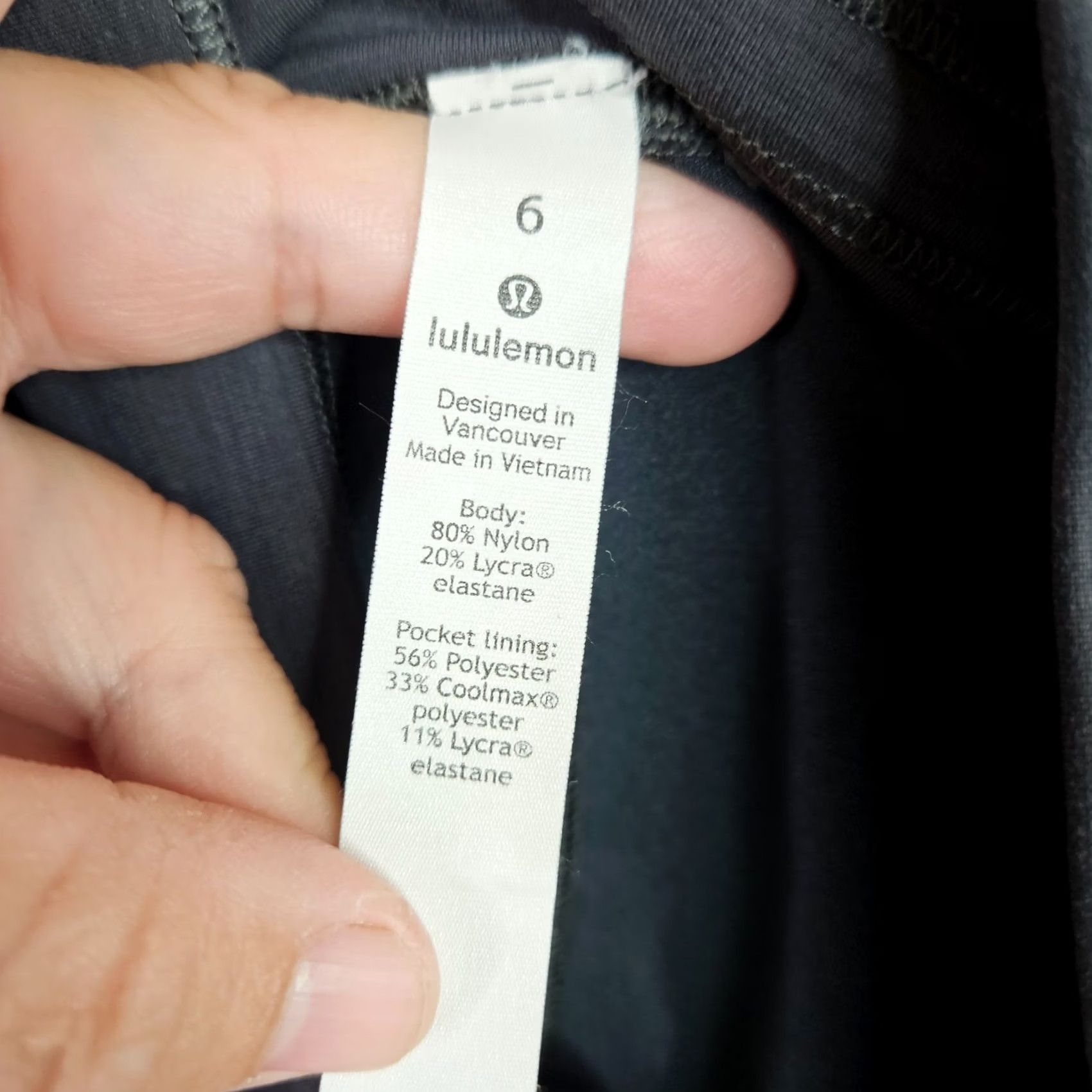Lululemon Lululemon Black High Rise Bike Shorts Women 6 Athletic Yoga Running Size 28" / US 6 / IT 42 - 5 Thumbnail